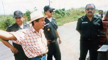 Foto de arquivo mostra o coronel Mário Colares Pantoja, condenado porcomandaro evento conhecido como 'massacre de Eldorado dos Carajás'. Foto: J.F. Diorio/AE - 15/03/1996