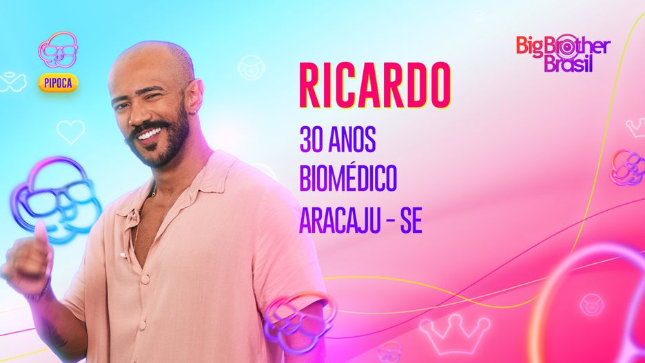 O biomédico Ricardo