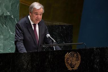  O secretário-geral da ONU, Antonio Guterres, aderiu à onda de histeria para enfrentar a 'emergência climática'.