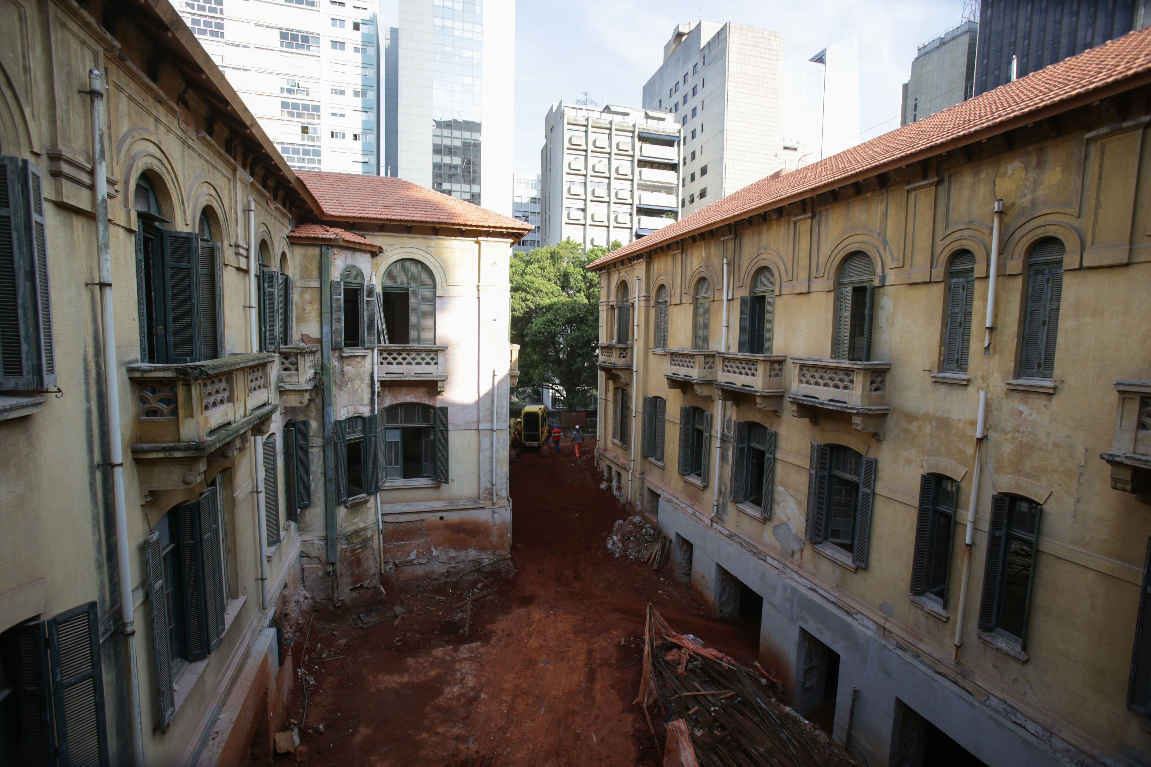 Parte das obras concluídas no Complexo Cidade Matarazzo