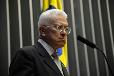 Mangabeira Unger enquanto era ministro da Secretaria de Assuntos Estratégicos da Presidência da República, em 2015.