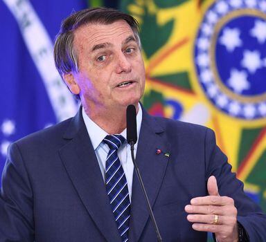 O presidente Jair Bolsonaro; esquema montado pelo Planalto mantém base de apoio no Congresso