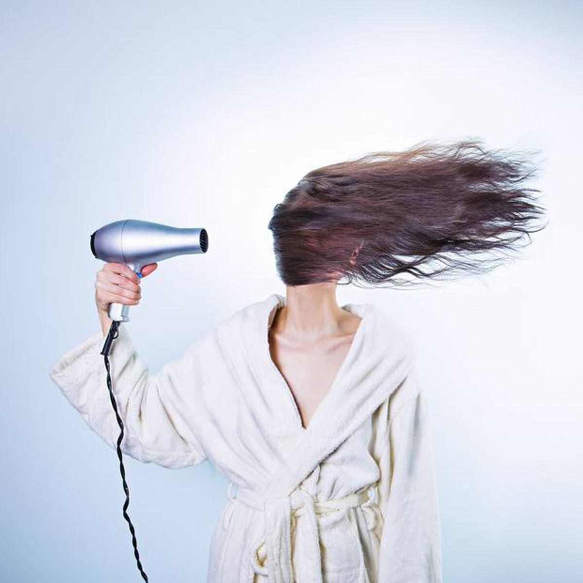 acidente com secador de cabelo