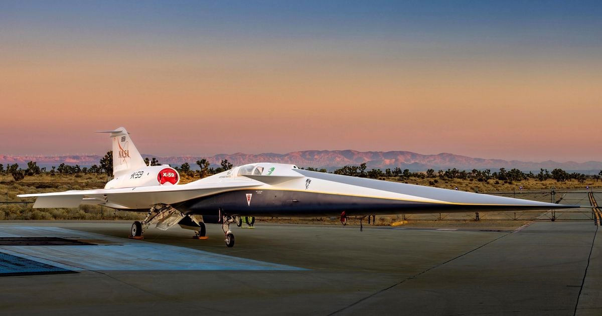 ¿Cómo es el nuevo avión supersónico presentado por la NASA?  vea