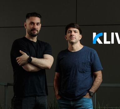 Marcelo Toledo (esq.) e André Sa (dir.) são os fundadores da healthtech Klivo
