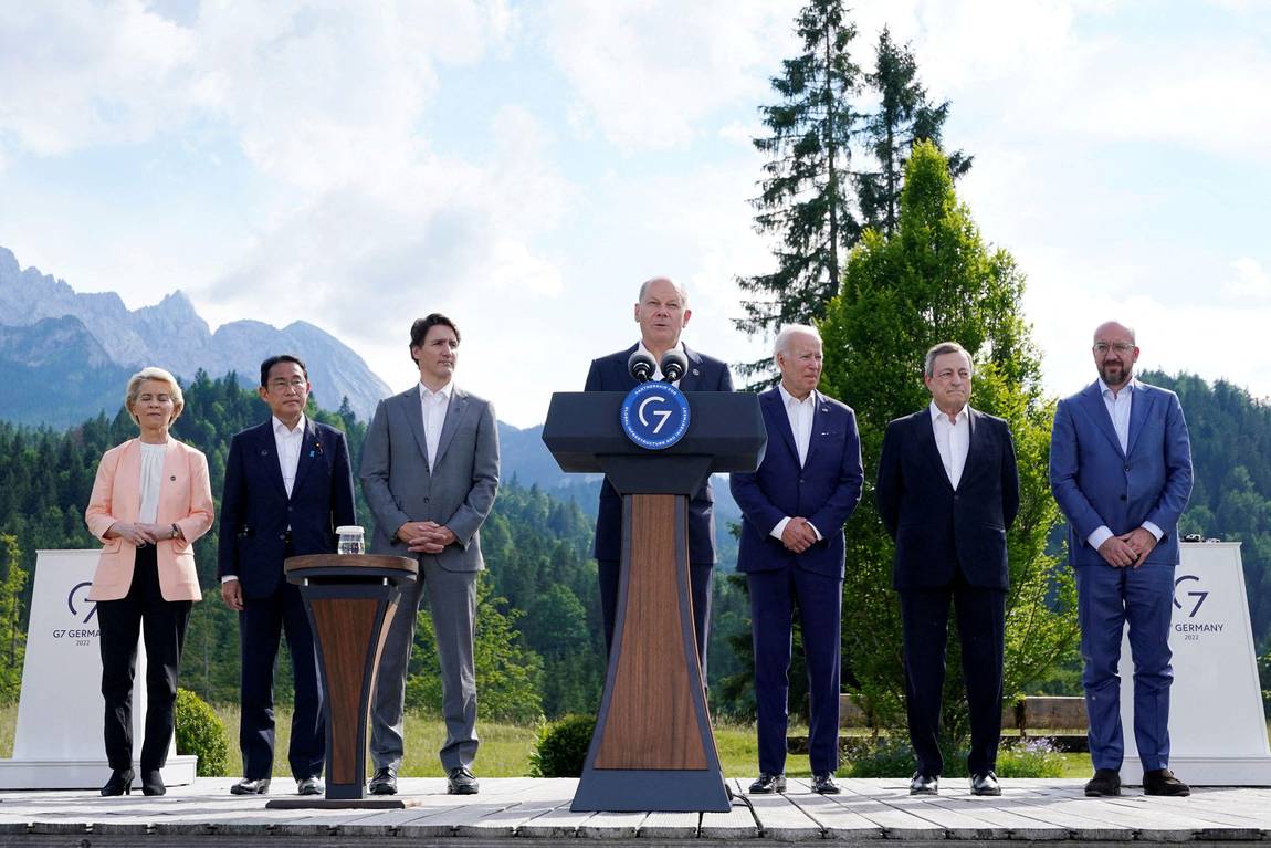 G7 quer investir US$ 600 bilhões em programa mundial para conter avanço chinês