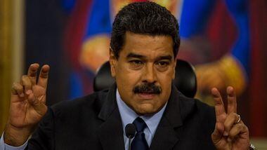 O presidente venezuelano, Nicolás Maduro, a quem o escritor Rafael Uzcátegui acusa de maltratar e torturar presos políticos e de assassinar críticos como ele