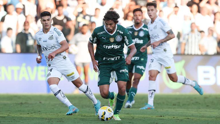 Gustavo Scarpa é arma do Palmeiras para ampliar tabu contra o Santos