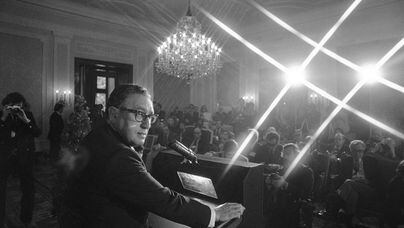 Kissinger em entrevista coletiva em Salzburgo, na Áustria. Foto: AP Photo/Arquivo - 11/06/19