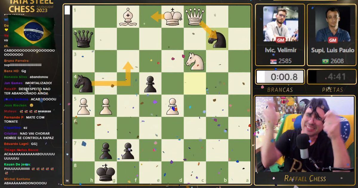 Raffael Chess ENFRENTA Magnus Carlsen - Ao Vivo 