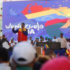 Venezuela's President Nicolas Maduro speaks during the closing campaign ahead the referendum for the defense of the Essequibo territory in Caracas, on December 1, 2023. Venezuela said Friday it would press ahead with a weekend referendum over the fate of an oil-rich region claimed by itself and Guyana even as the UN's top court urged restraint in the worsening row. (Photo by Pedro Rances Mattey / AFP). Foto: Pedro Rances Mattey/AFP