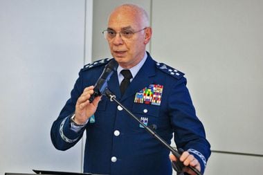 Tenente-brigadeiro do Ar Marcelo Kanitz Damasceno, comandante da Aeronáutica