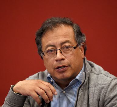 Candidato à presidência da Colômbia, Gustavo Petro.