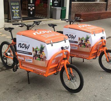 B2W usa bicicletas elétricas para entrega de compras de supermercados
