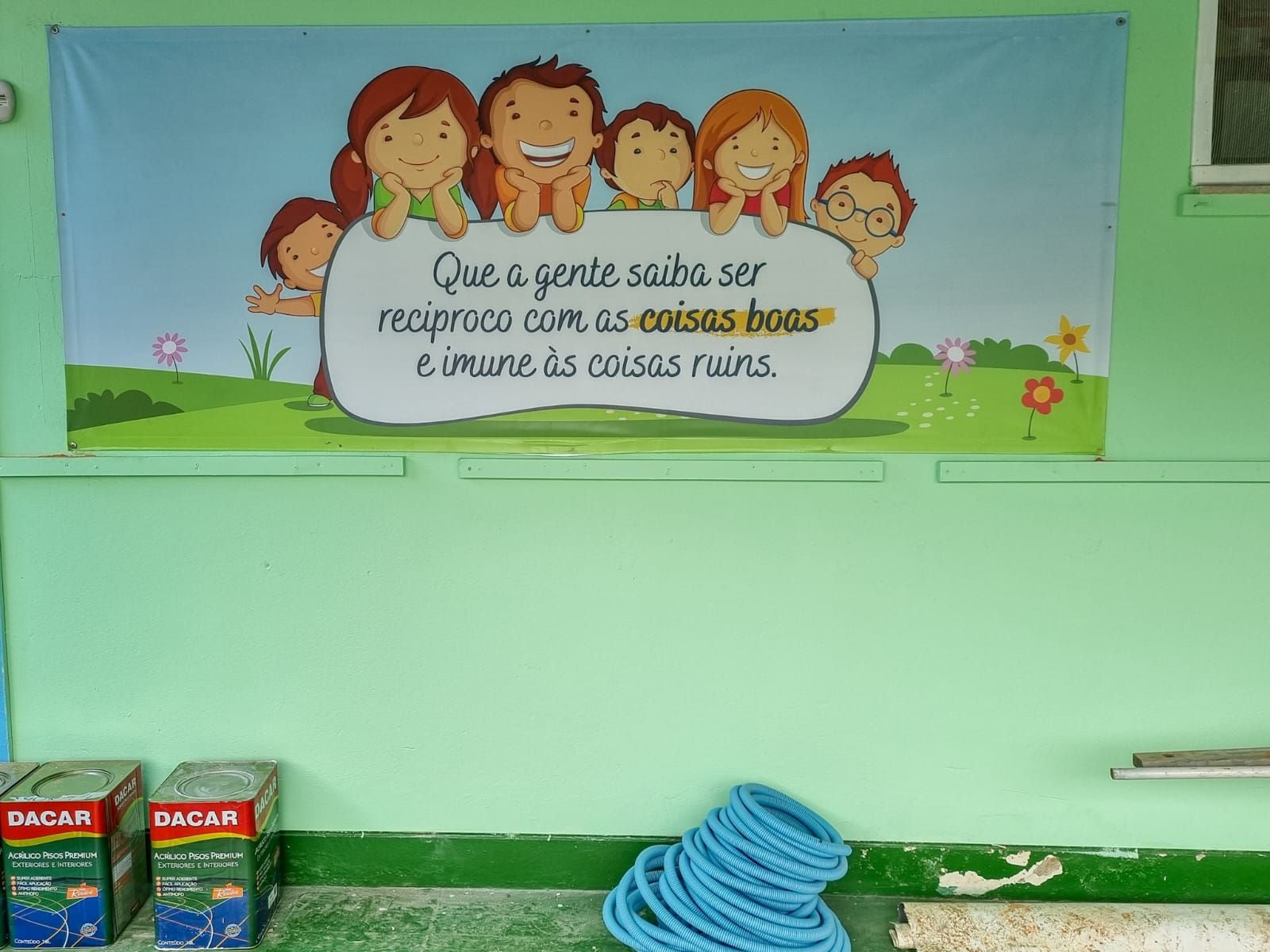 Policiamento será reforçado para retorno às aulas na creche Cantinho do Bom  Pastor, em SC - Diário da Borborema