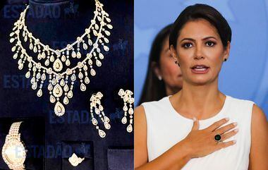 Diamantes para Michelle: governo Bolsonaro tentou trazer ilegalmente colar e brincos de R$ 16,5 milhões para ex-primeira-dama - Estadão