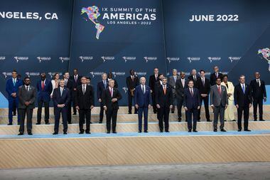 Imagem do dia 10 deste mês mostra presidente dos EUA, Joe Biden, ao lado dos chefes de Estado e representantes dos países americanos na Cúpula das Américas