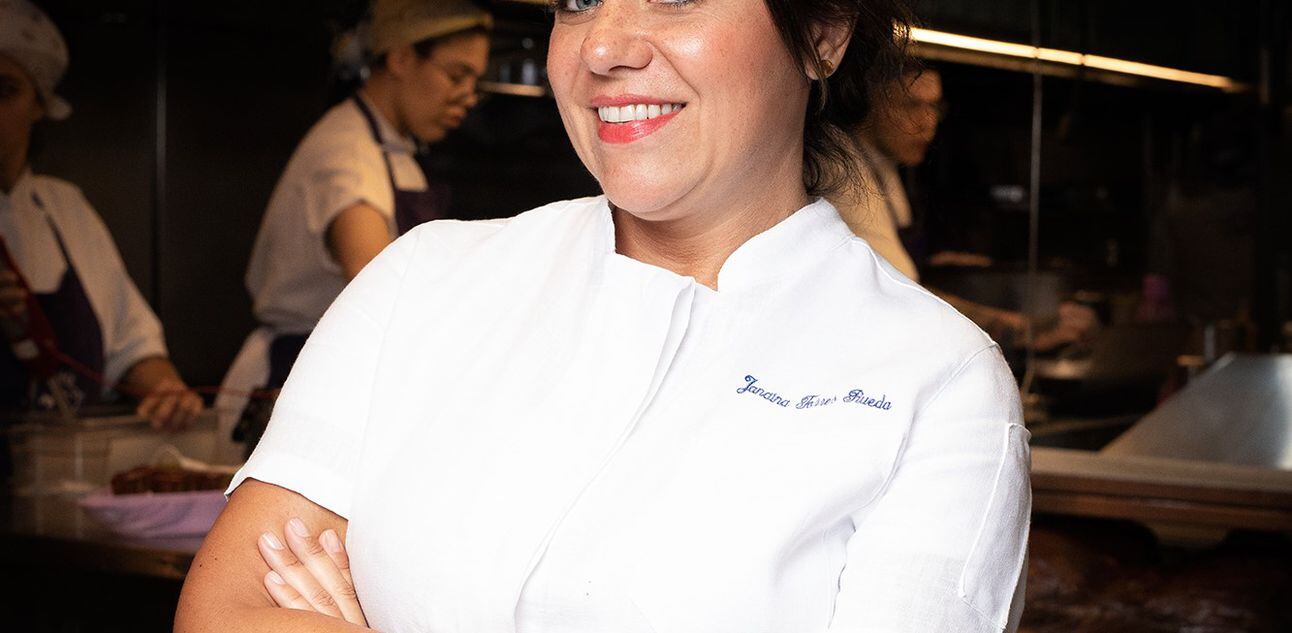 A premiada chef Janaína Rueda. Foto: MARCUS STEINMEYER