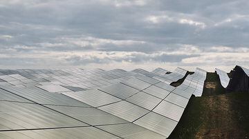 A usina solar Romeral em Olmedilla de Alarcón, Espanha. Foto: Gianfranco Tripodo/The New York Times