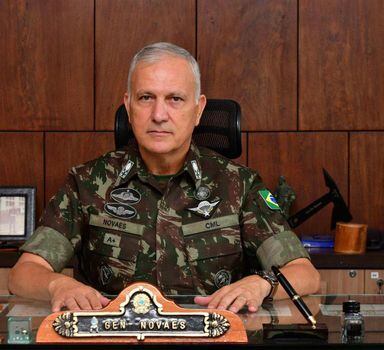 O general André Luis Novaes Miranda, comandante militar do Leste, poderia contar por qual motivo o desfile de 2022 foi cancelado. FOTO Comando Militar do Leste
