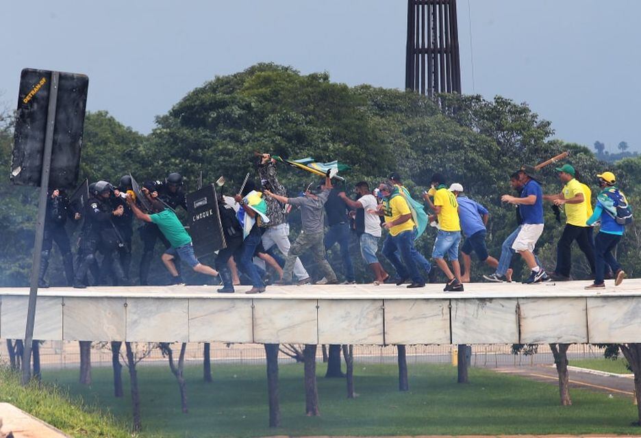 
Radicais invadiram sedes do Supremo, Planalto e Congresso. FOTO: WILTON JUNIOR/ESTADÃO - 8/1/2023
