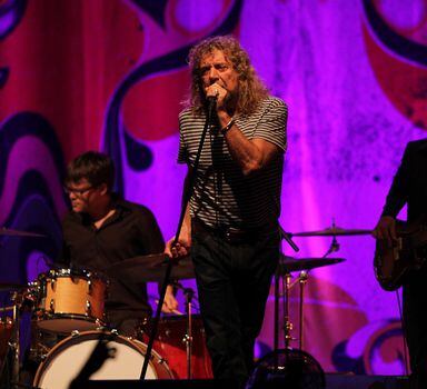 Robert Plant durante uma apresentação em Brasília em 2012. Vocalista cantou 'Stairway to Heaven' pela primeira vez em 16 anos neste sábado, 21.