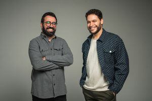 Felipe Antunes (à esquerda) e Ruy Fortini, da Doare. Foto: Divulgação/Alex Santos