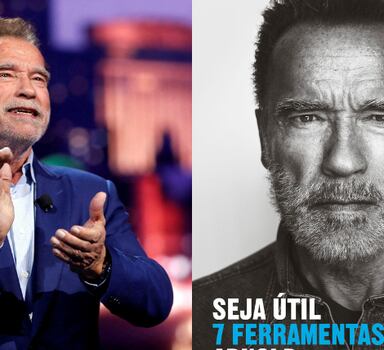 Arnold Schwarzenegger lança livro de autoajuda 'Seja útil: 7 ferramentas pra vida'