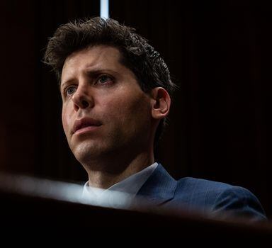 FILE — Sam Altman, chief executive at Open AI, at a Senate Judiciary Subcommittee oversight hearing on artificial intelligence on Capitol Hill in Washington, May 16, 2023. The frenzy over artificial intelligence may be ushering in the long-awaited moment when technology goes wild. (Haiyun Jiang/The New York Times)