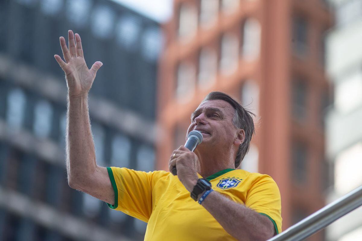 Bolsonaro discursou para milhares de apoiadores na Avenida Paulista