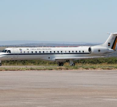 Avião da FAB usado em comitivas presidenciais