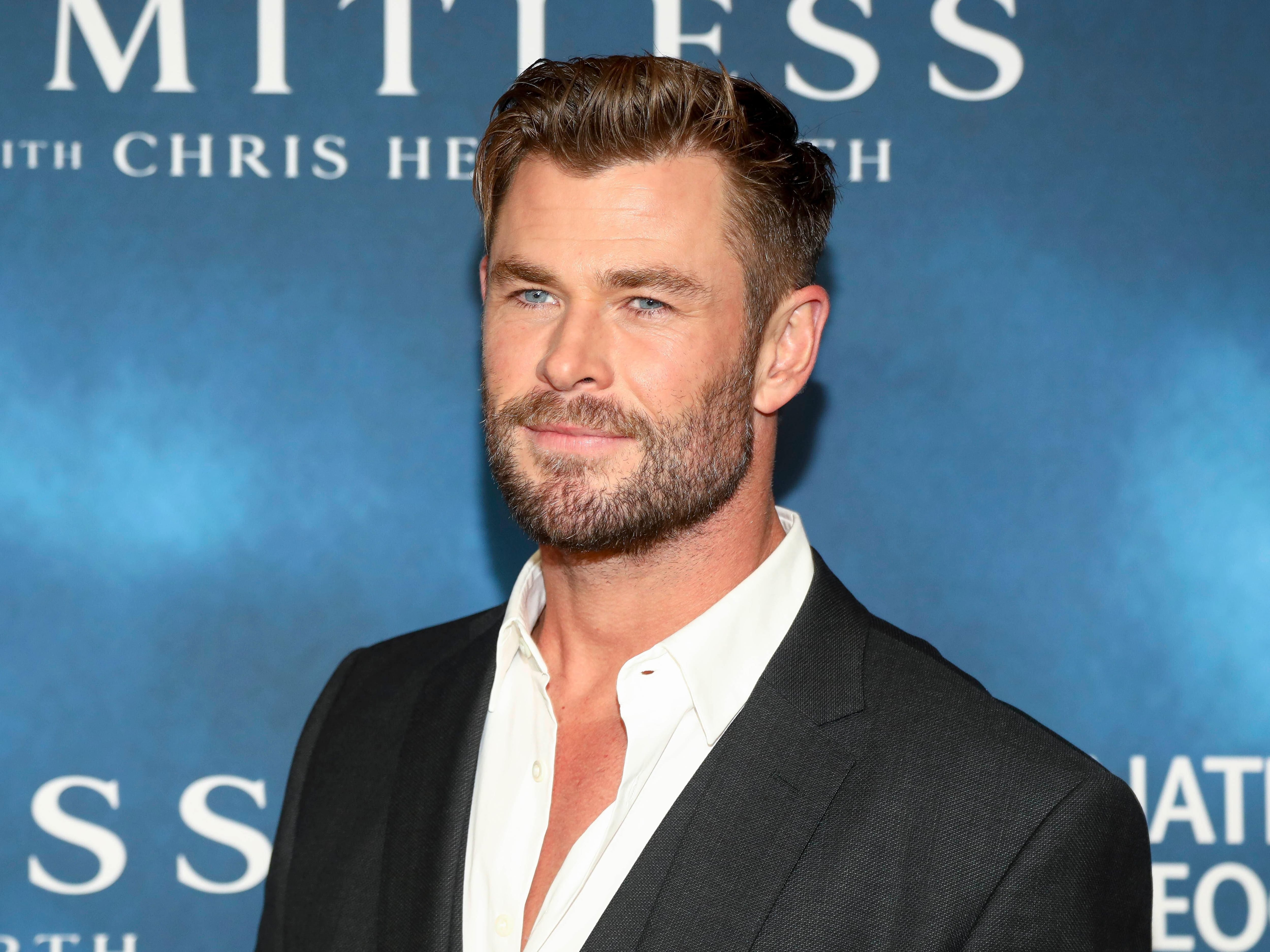 Chris Hemsworth, astro de 'Thor', descobre que tem predisposição