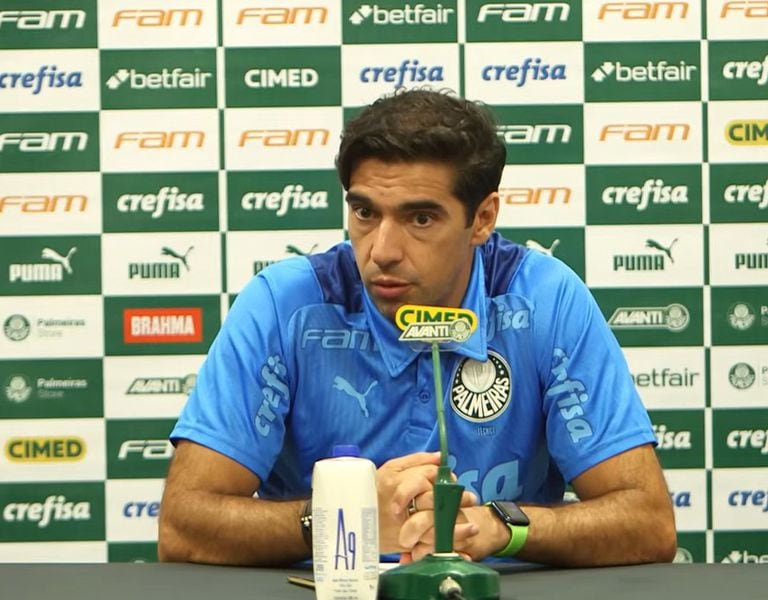 Abel Ferreira. Foto: Reprodução/TV Palmeiras