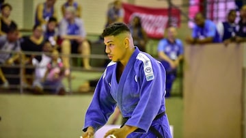 Giovani Ferreira garante pódio e conquista bronze na Etapa de Judô no Usbequistão - 05/03/2023. Foto: Time Brasil/Divulgação
