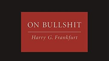 Reprodução de capa do livro 'On Bullshit', de Harry G. Frankfurt. Foto: Reprodução de capa do livro 'On Bullshit', de Harry G. Frankfurt
