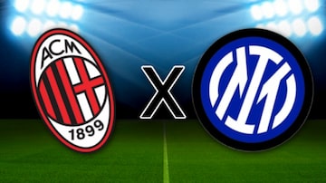 Milan e Inter de Milão se enfrentam nesta quarta-feira pela partida de ida das semifinais da Liga dos Campeões. Foto: Arte/Estadão