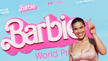US actress America Ferrera arrives for the world premiere of "Barbie" at the Shrine Auditorium in Los Angeles, on July 9, 2023. (Photo by Michael Tran / AFP)