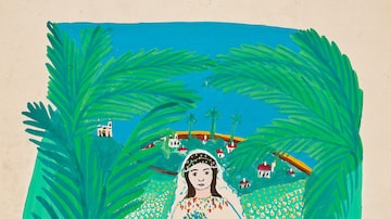 'Um Verdadeiro Vestido de Noiva', ilustração do livro deXavier Placer: chagalliano. Foto: Divulgaçãoi