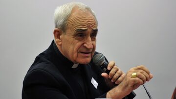 O bispo emérito do Marajó (PA), d. José Luís Azcona Hermoso. Foto: Gabriela Korossy/Agência Câmara