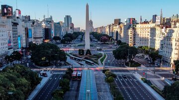 Capital Argentina segue como um dos destinos mais visitados pelos turistas brasileiros que vão ao país vizinho. Foto: RONALDO SCHEMIDT / AFP
