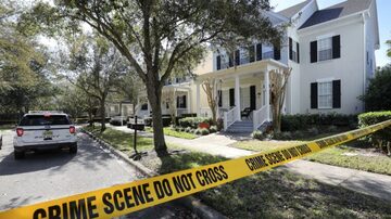Casa onde os corpos foram encontrados em Celebration, na Flórida. Foto: Joe Burbank/AP