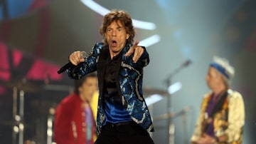 Mick Jagger no show dos Rolling Stones em São Paulo, em fevereiro de 2016. Foto: JF DIORIO |ESTADÃO 