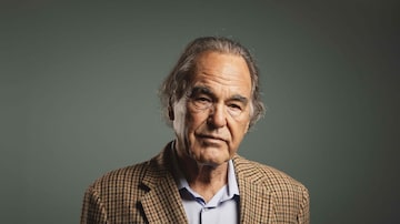 US filmmaker Oliver Stone poses for a portrait in Amsterdam, on March 18, 2024. (Photo by Freek van den Bergh / ANP / AFP) / Netherlands OUT