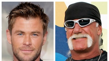 Chris Hemsworth e Hulk Hogan. Foto: Reuters