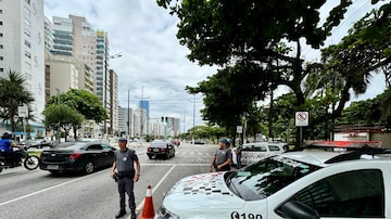 Polícia Militar reforça policiamento na Baixada Santista. Na foto, patrulhamento realizado na época do carnaval. Foto: Divulgação/SSP