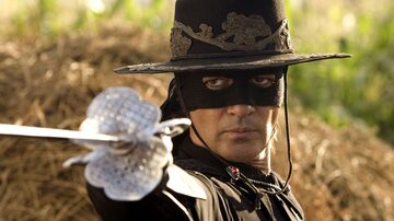 Antonio Banderas como Zorro. Foto: Andrew Cooper