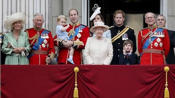 Família real reunida em 2015, para a celebração do aniversário de Elizabeth II. Foto: REUTERS|Stephen Wermuth