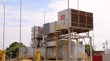 A térmica Willian Arjona tem capacidade para gerar 190 MW de energia,o suficiente para abastecer mais de 50% de Campo Grande (MS), onde está localizada. Foto: Delta Energia