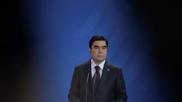 O presidente do Turcomenistão, Gurbanguly Berdymukhamedov. Foto: Stefanie Loos/REUTERS