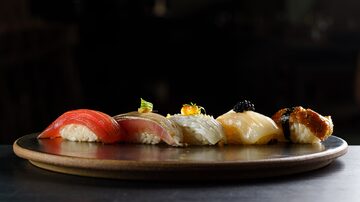 Sushi do Kazuo, comandado pelo chef Kazuo Harada. Foto: Rubens Kato